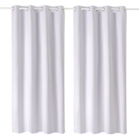 Blackout Curtains 84 Inch Length 2 Panels Set 52 Inch Wide Each for Bedroom