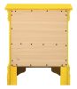 Charming Yellow Traditional Nightstand