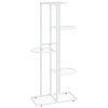 Plant Stand White Metal Shelving Plant Stand Rectangular