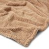 HGTV Teddy Sherpa Fur Throw Blanket Nomadic Desert 50 x 70 inches