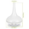 Ultrasonic Cool Mist Humidifier 200ml Aroma Essential Oil Diffuser with Colorful Lights Waterless Auto Off for Office Home Yoga Spa