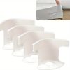 "Heavy Duty Lock Sheet Holders - Bed Sheet Clips Keep Fitted Sheets Tight on All Mattress Sizes (Twin/Queen/King)"