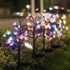 Flower Color Changing Light Garden Solar Stake Light